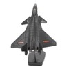 Metal Plane Model Crafted with Stand Accessories Decorative Alloy Metal