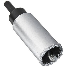 Artu - Tungsten Carbide Grit 1-1/4In Hole Saw w/Arbor &Pilot