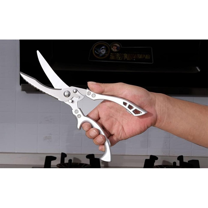 Kitchen Scissors, Stainless Steel, Rust Free, Kitchen Scissors, Multi-functional, Labor