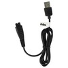 vhbw Charging Cable Compatible with Panasonic ES-LA92, ES-LA93, ES-LA94, ES-LC20,