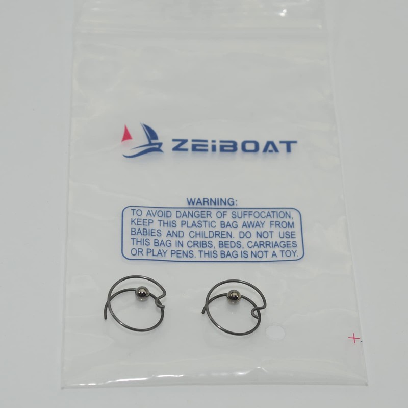 2 Pack N078434 N089668 Spring and Steel Ball, Fit for