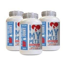 I LOVE MY PETS LLC Old cat Treats - CAT Hip and Joint Support - Best Strong Formula - Joint Care for Cats - 360 Treats (3 Bottles)