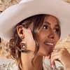 Beaded Cowboy Cowgirl Earrings for Women Western Country Y2K Dangle