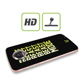 Head Case Designs Beast Mode Fitness Typography Soft Gel Case Compatible With Moto Z Force/Z Force Droid