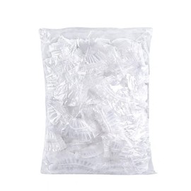 YIXINLYMY Ear Cap, Ear Cover, 100 Pieces, Disposable, Transparent Earcaps, Ear Cover, Hair Dye, Perm Cap, Ear Protection, One Size Fits Most, Unisex, Commercial Use, Beauty Salon