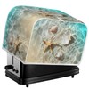 Baxinh Starfish Printed Toaster Cover 4 Slice for Home, Small