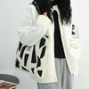 3 Pack Canvas Tote Bag for Women Aesthetic Shoulder Bag