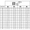 Gedotec Folding console for kitchen cupboard, 1 set, flap support,