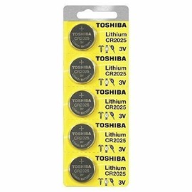 Unbranded 10 x New Original Toshiba CR2025 CR 2025 3V LITHIUM BATTERY BR2025 DL2025 Watch