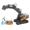 Srliya 2.4G RC Excavator Toy Rotating Full Functional Lighting Music