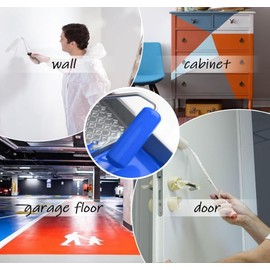 Paint Roller Covers, 4 Inch Roller Sleeves, DIY High Density Rollers, Replacement Naps for Painting Brush, Home Supplies for Roller Frame, Covers for 4" Paint Roller. (4 Inch x 10 Pack)