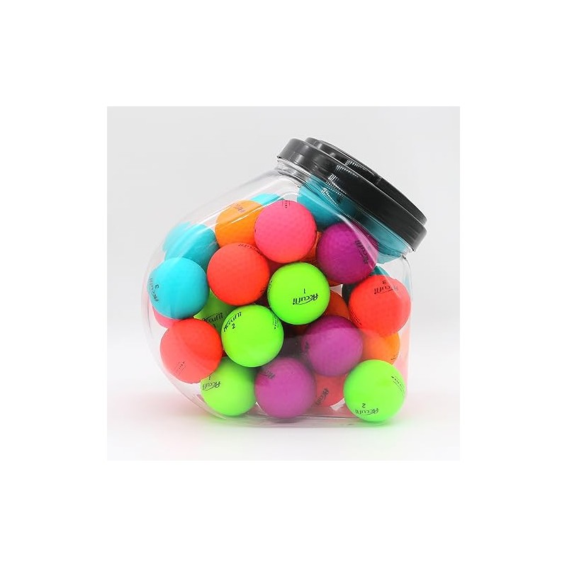 ACCUFLI Max Soft Golf Balls (Matte Mix 36PK)