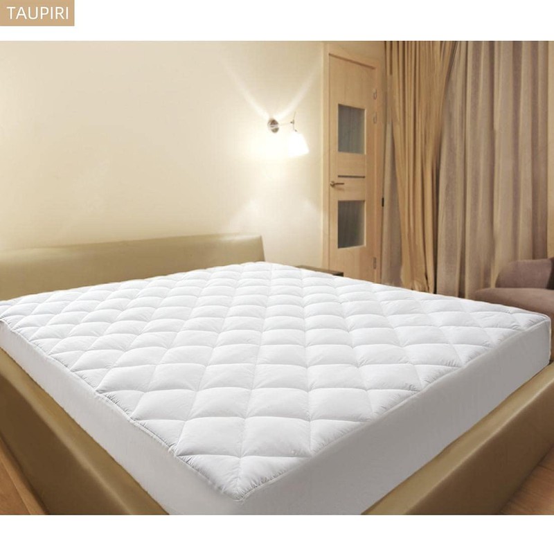 Taupiri Queen Quilted Mattress Pad Cover with Deep Pocket (8"-21"),