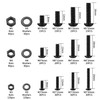 Pack of 780 Allen Screws and Nuts and Washers M3