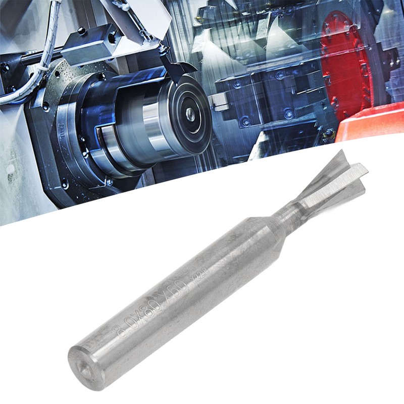 Milling Cutter Dovetail Bit End Mill Universal Shank Carbide 4