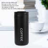 Coffee Cup 400ml Vacuum Stainless Steel Simple Stylish Portable Insulated