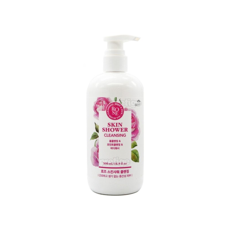 Flower Man Skin Shower Cleansing 500mlx2_Green Tea/Rose/Aloe / 꽃을든남자 스킨샤워