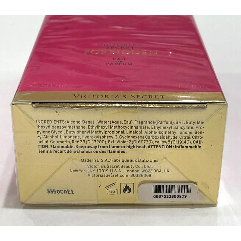Victoria's Secret Forbidden Eau De Parfum 1.7 fl oz /
