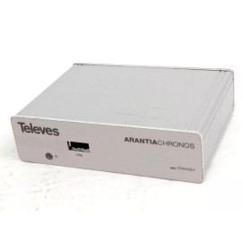 Televes 830102 STB Arantia Chronos iptv Set Top Box IPTV-Receiver HDMI USB 12V