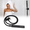 Wall Mounted Shower Set Black High Pressure Shower Head with
