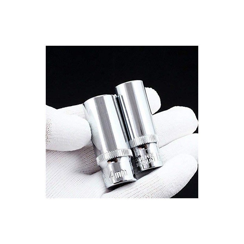 Deep Drive Socket 2PCS 50mm Long Reach Socket 1/4" Square