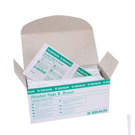 B. Braun Alcohol Pads, Pack of 100 - PZN: 0629703