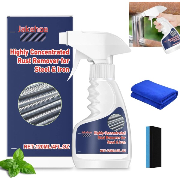Heavy Duty Rust Removal for Metal,Multipur<wbr/>pose Rust Remover Spray,Stainles<wbr/>s Stee