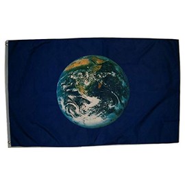 New 3x5 Earth Day Flag Environmental Planet GLOBE WORLD
