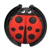 Smart Charms 3D Soft Rubber Stethoscope ID Tag (Ladybug)