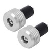Suuonee Motorcycle Handlebar Grips, Motorcycle Aluminium Alloy Handlebar Grip End