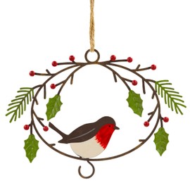 Blümelhuber Bird Feeding Station - Christmas Decoration for Windows - Garden Decoration Christmas - Small Fat Ball Holder