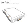 ドアスロットカバー蓋セット(15個)、Wii用ゲームコンソール用交換用ドアスロットカバーepairパーツスロットカバー3個