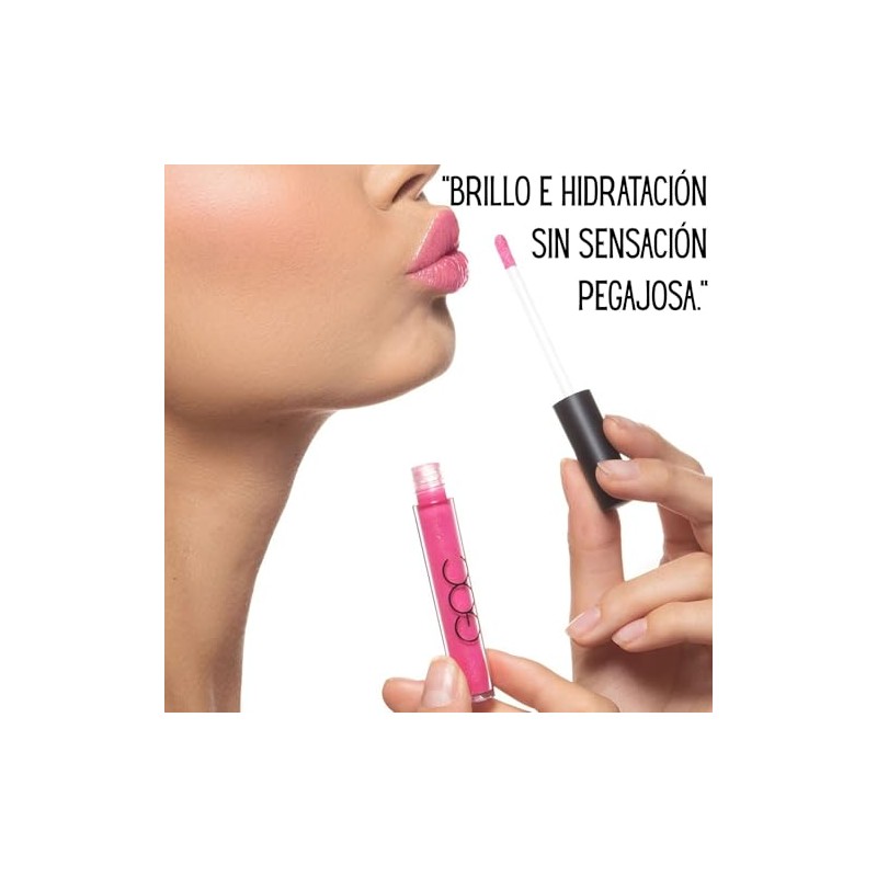 GOC, Brillo para labios, Lip Luster, Su formula ligera evita