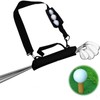 uelulala Golf Club Carry Bag with Pocket and Shoulder Strap
