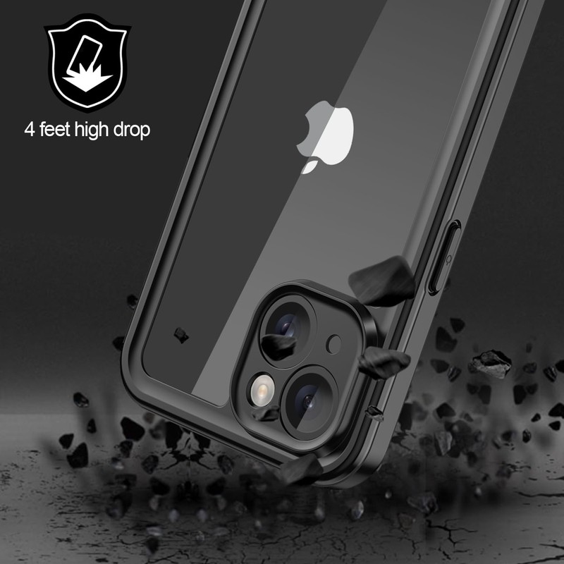 Comboproof for 15 Plus Waterproof Case,Waterproof Shockproof IP68 Full-Body Sturdy