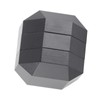 Aluminum Cue Chalk Holder Clip Octagon Universal 3 Layers Billiard