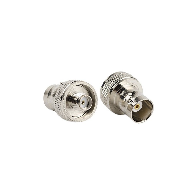 DHT Electronics 2pcs SMA Female to BNC Female Convert Adapter