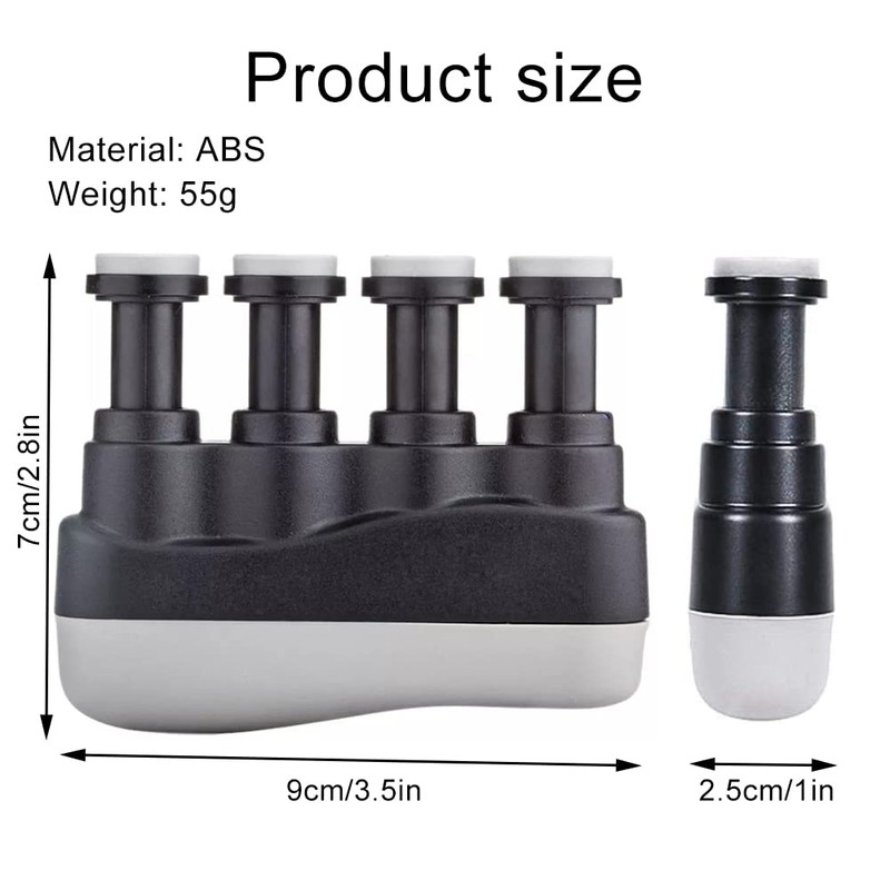 Finger Exerciser Tool, Guitar Trainer, Hand Trainer for Guitar Piano,