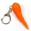Food Sample Key Chains and Delicate and eating carrots 187ok