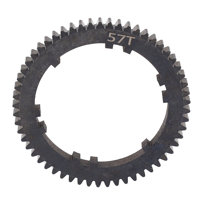 RC Gearbox Gear Black Smooth Rolling Increase Speed 57T Steel