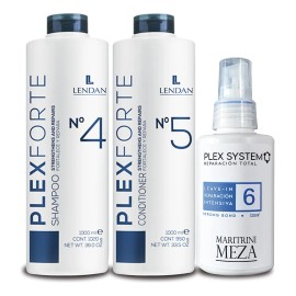 Kit Plexforte #4 Y #5 Litro + Leave In #6 120ml Plex System