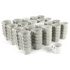 The ROP Shop | 20-Pack - Gray Cage Cups for