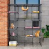 Oneluck Outdoor Cat House Cages Enclosure with Super Large Enter