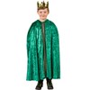 Unknown Children's Costume Holy Three Kings Cape Christmas Carnival (Green)