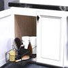 Simple Houseware Pull-Out Cabinet Sliding Basket Organizer, 17.2" D x
