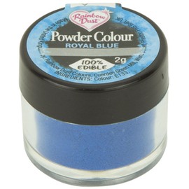 Rainbow Dust Powdered Food Colouring - (Royal Blue)