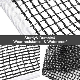 Pack of 2 Replacement Table Net, Portable Table Tennis Net, Training Table Tennis Net, Table Tennis Net, Replacement Net, Foldable Waterproof Replacement Table Tennis Net, for Outdoor, Indoor Table