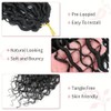 BIBHAIR 8 Packs Pre-looped Goddess Locs Crochet Hair Boho Style