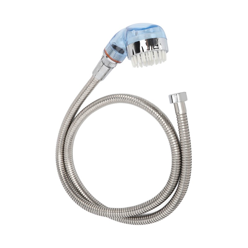 Electroplated Shampoo Bowl Spray Head Hose Professional Hair Salon Pressurization