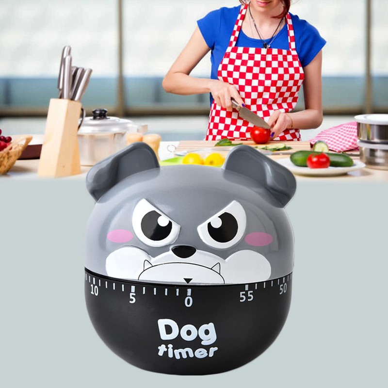 Kitchen Mechanical Timer, Egg Timer, Funny Timer, Manual Timer, Used